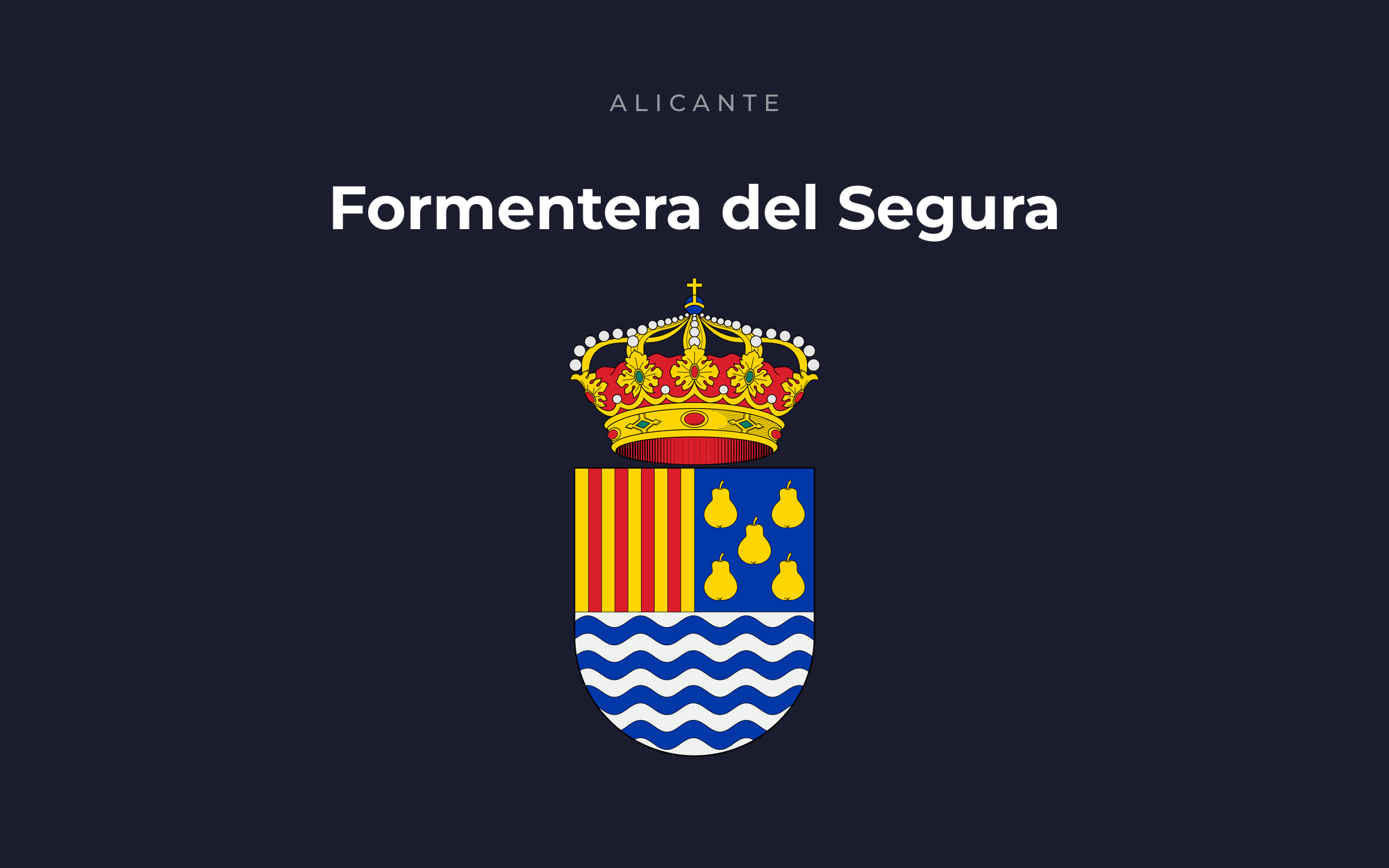 Escudo de Formentera del Segura