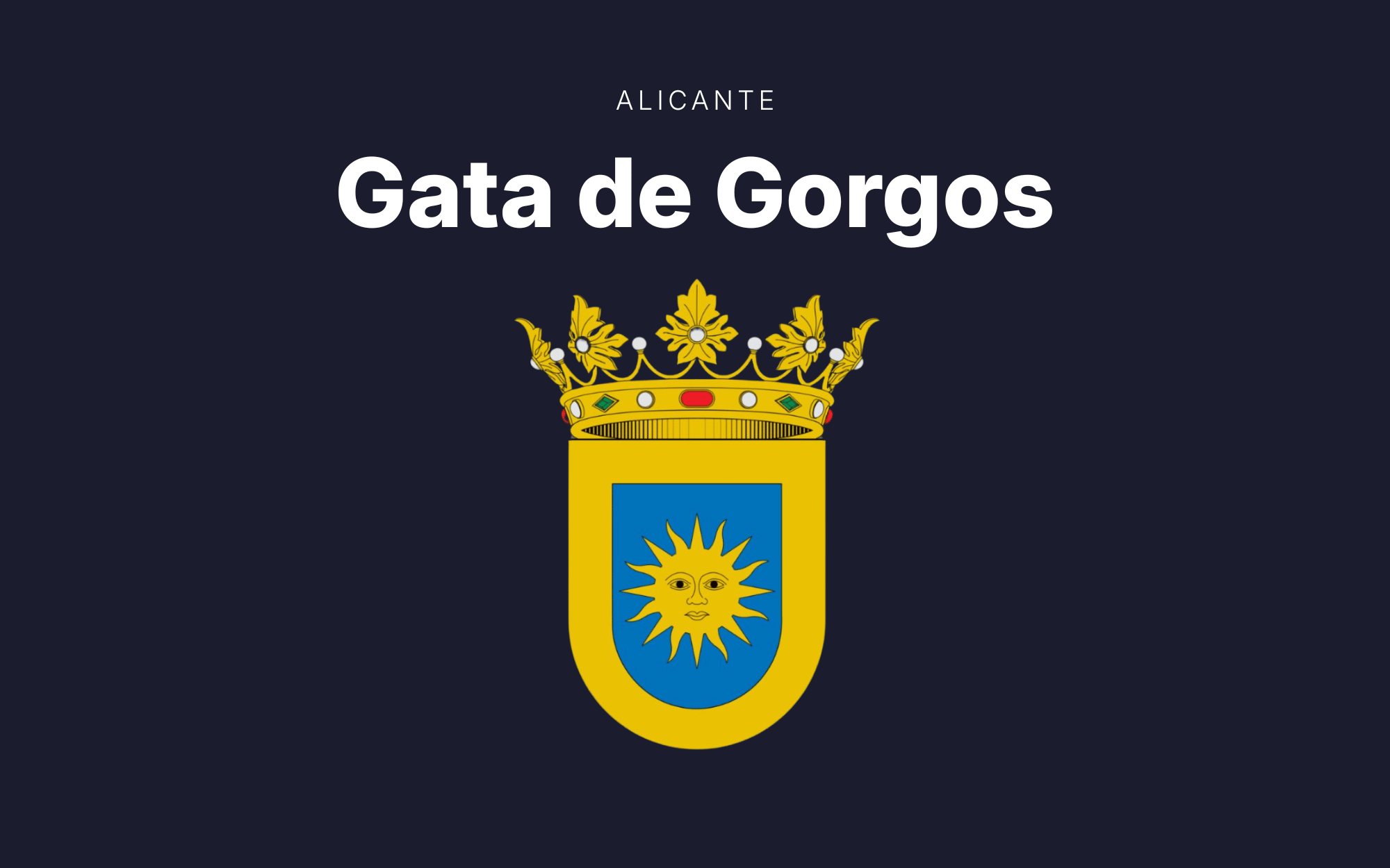 Escudo de Gata de Gorgos