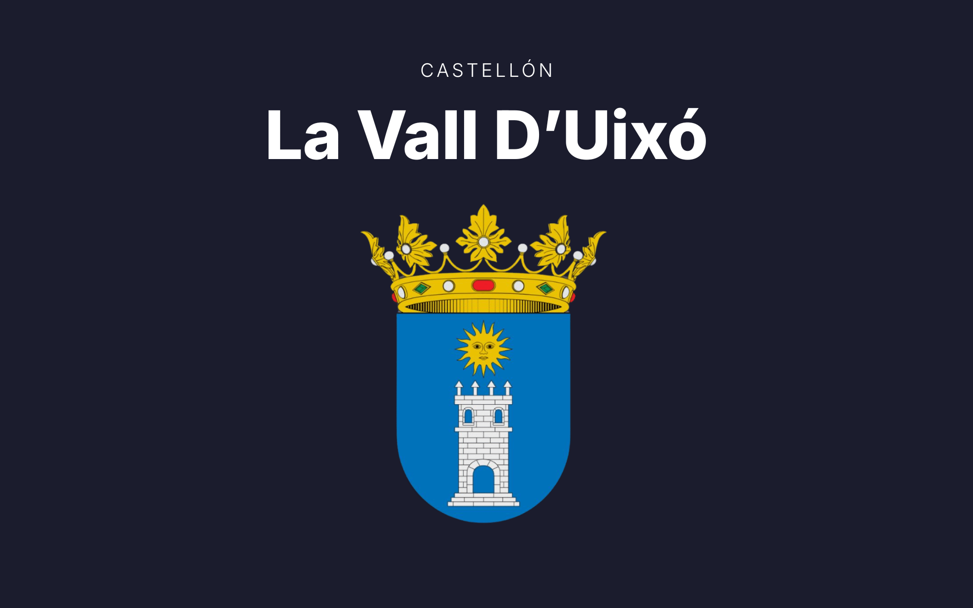 Escudo de La Vall d'Uixó
